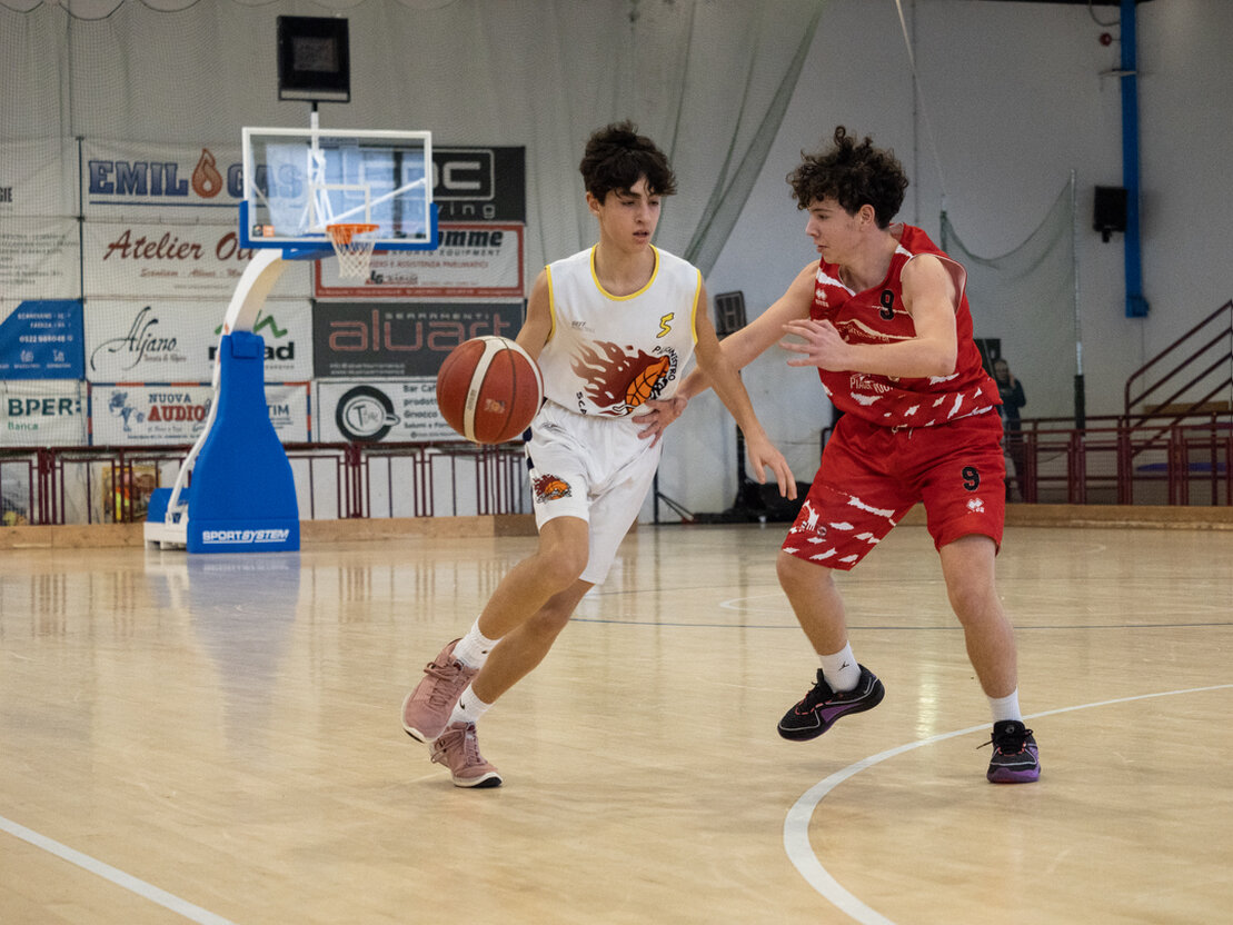 Squadra Under 15 a centro campo
