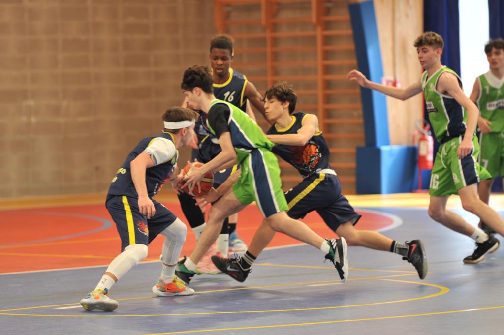 Allenamento Under 13 in palestra